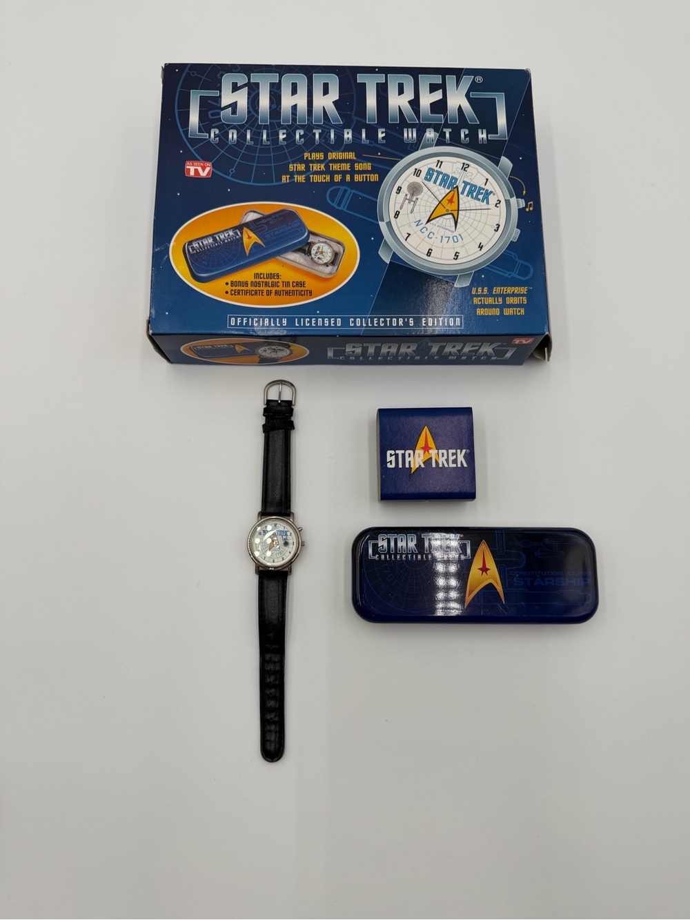 1998 Paramount Pictures Star Trek Collectible Watch